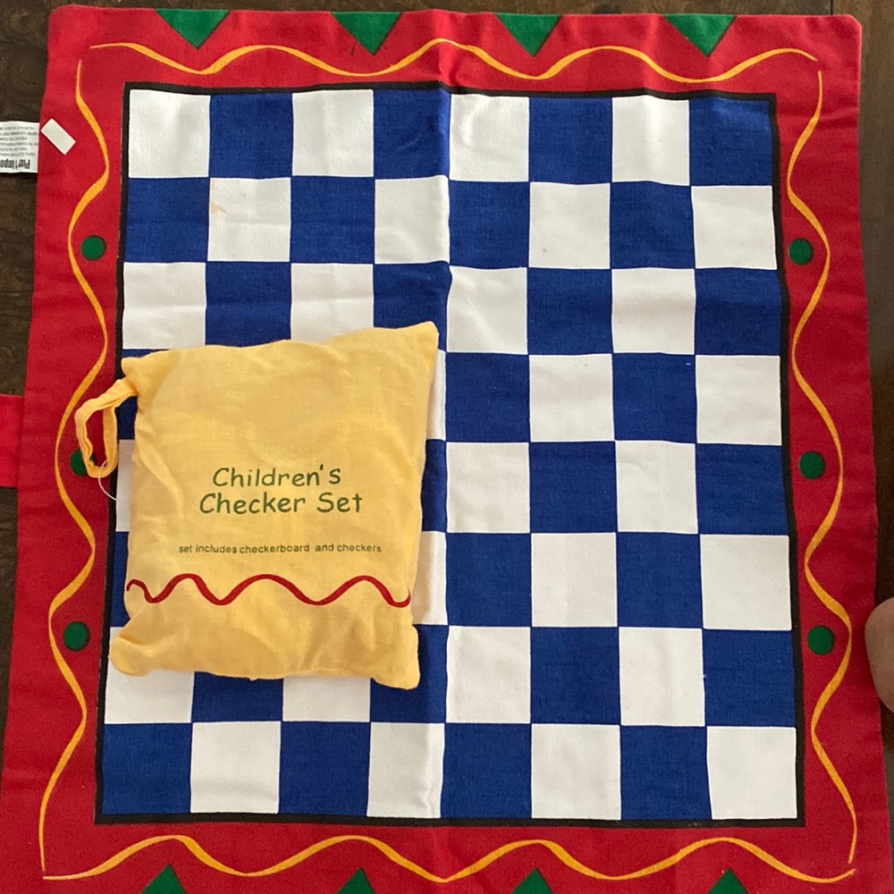 Children checker set